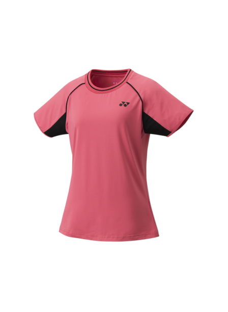 Yonex-Crew-Neck-Tshirt-Dame-20600EX-Red-Coral-Tennis-shirt-p