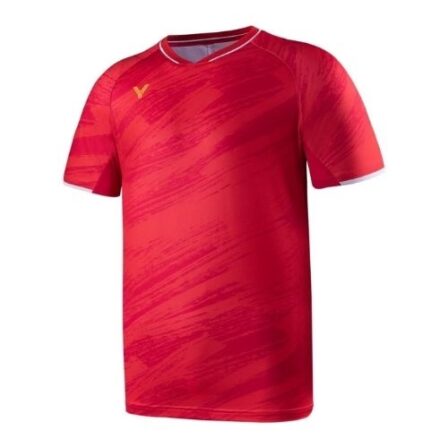 Victor-Denmark-Team-T-shirt-Roed-2022-Badminton-T-shirt-p