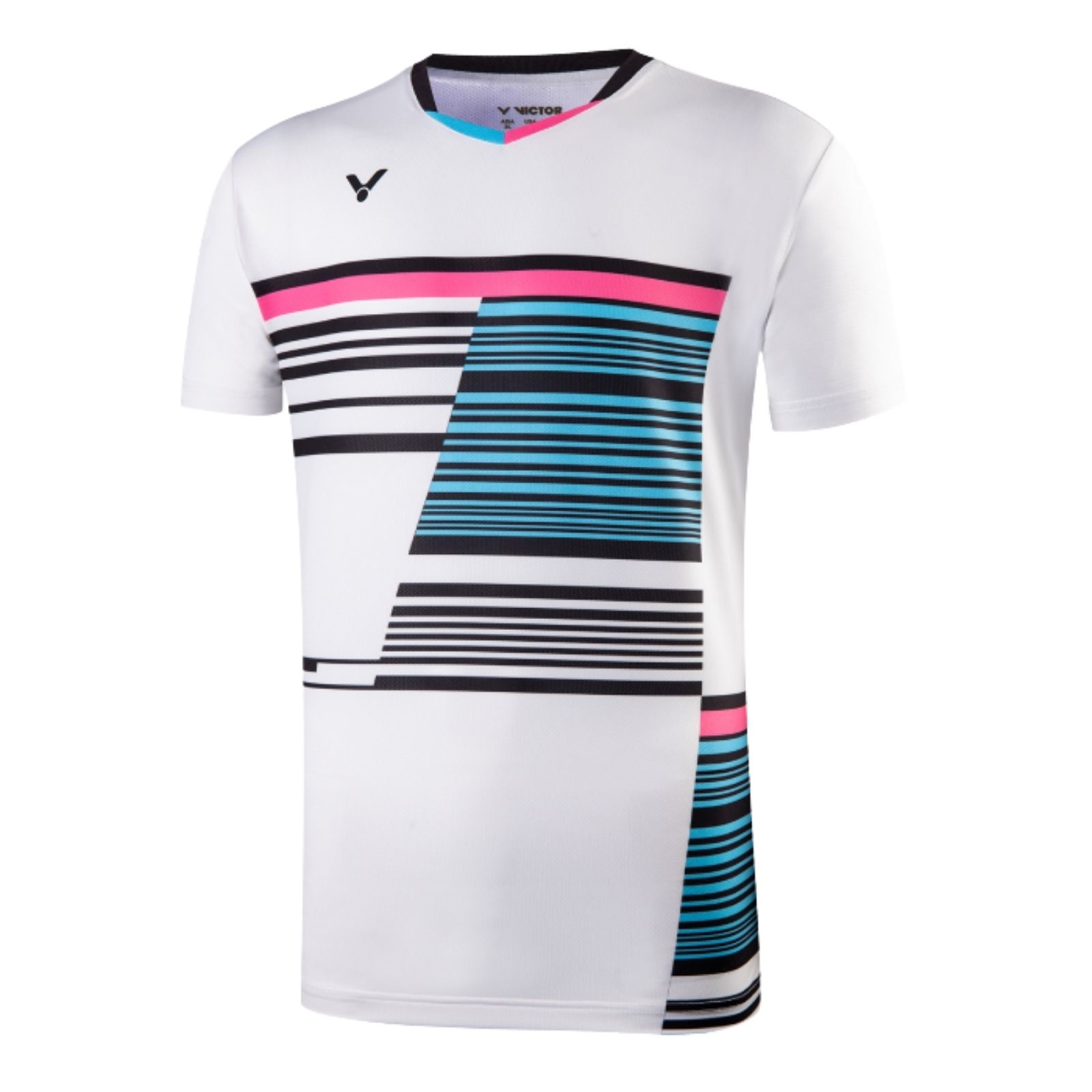 New Zealand Klinik Pløje Victor T-Shirt White | Badminton T-shirt → Billig pris!
