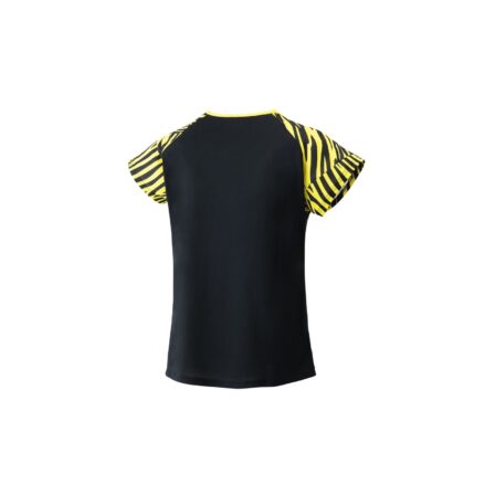Yonex-Replica-Dame-T-Shirt-16519EX-Black-Yellow-Badminton-p