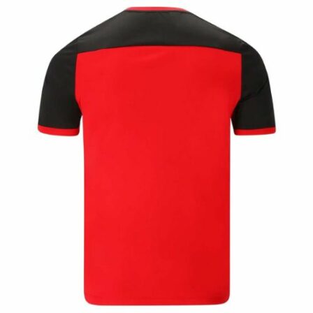 Forza-Check-Junior-T-shirt-Chinese-Red-Junior-badminton-t-shirt