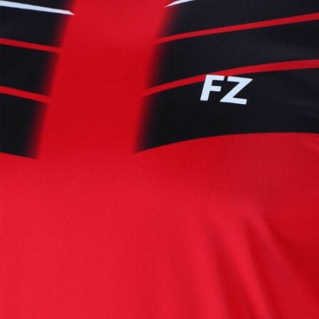 Forza-Check-Junior-T-shirt-Chinese-Red-Junior-badminton-toej