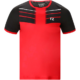 Forza-Check-T-shirt-Chinese-Red-padel-t-shirt