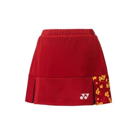 Yonex-Japan-Team-Skirt-26066EX-Red
