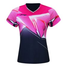 Li-Ning AAYS130-4 T-shirt Women Black/Pink