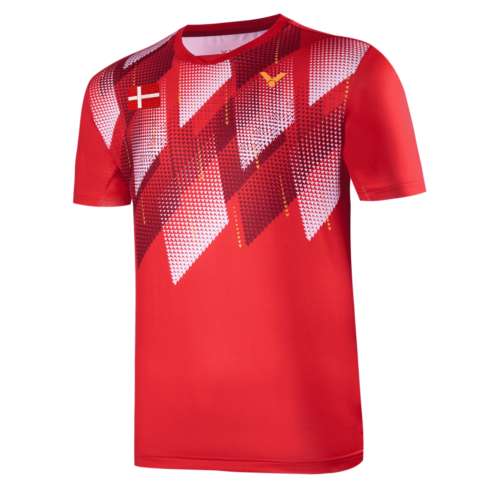 Victor-T-30000D-T-shirt-Red-PSD