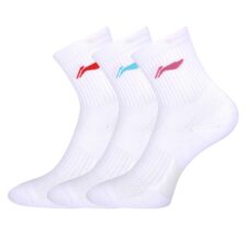 Li-Ning AWTS005-2 Short Socks 3-Pack White