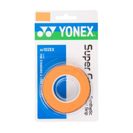 Yonex Super Grap 3-Pack Orange