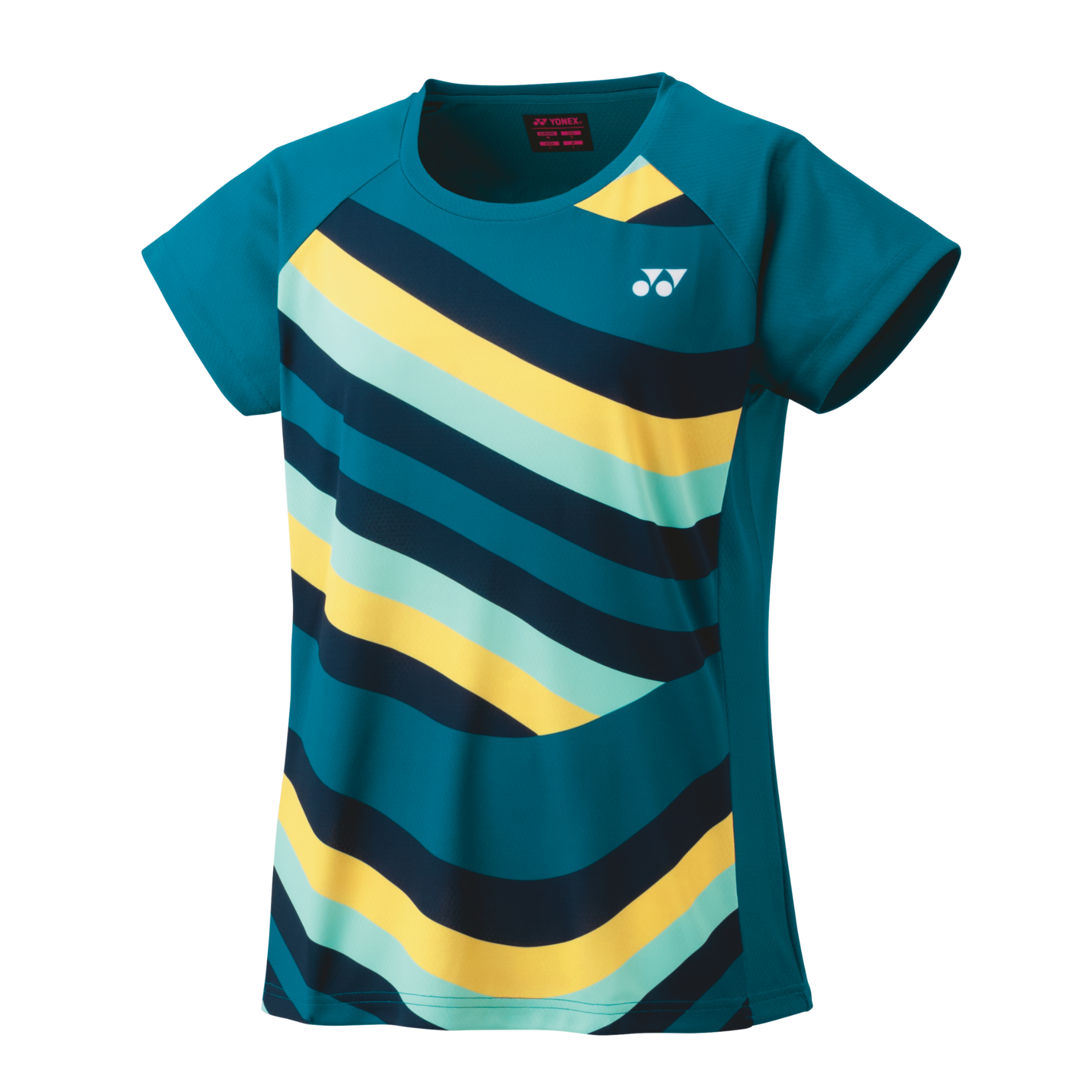 Yonex-Women-T-shirt-16694EX-Blue-Green-2