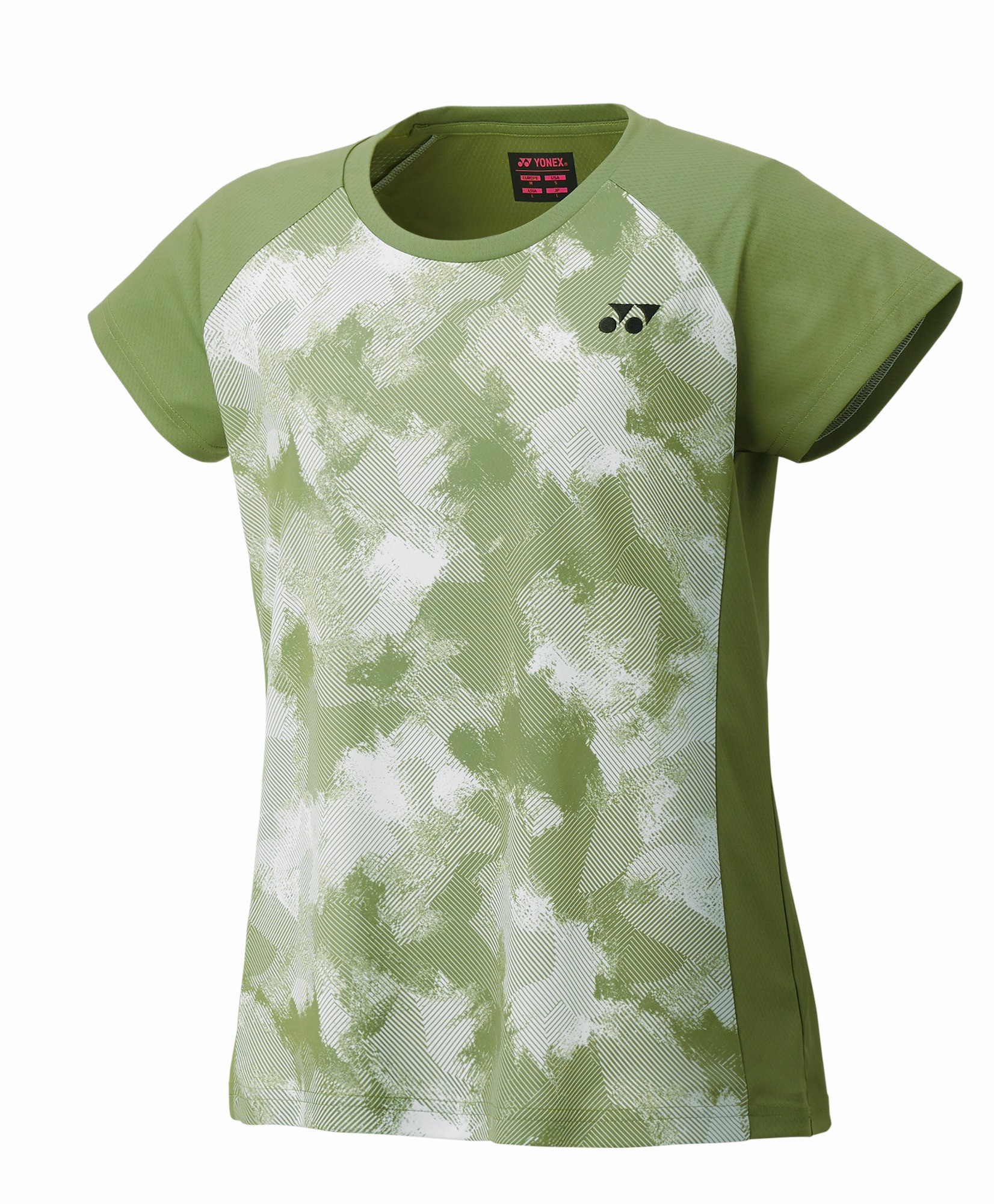 16699LOL-Yonex-Women-T-shirt-16699EX-Light-Olive