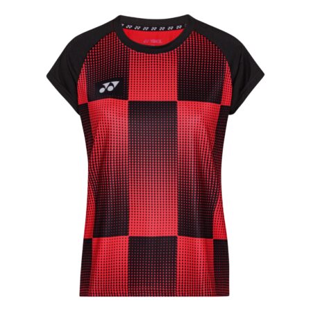 Yonex Women T-shirt 242204 Red/Black