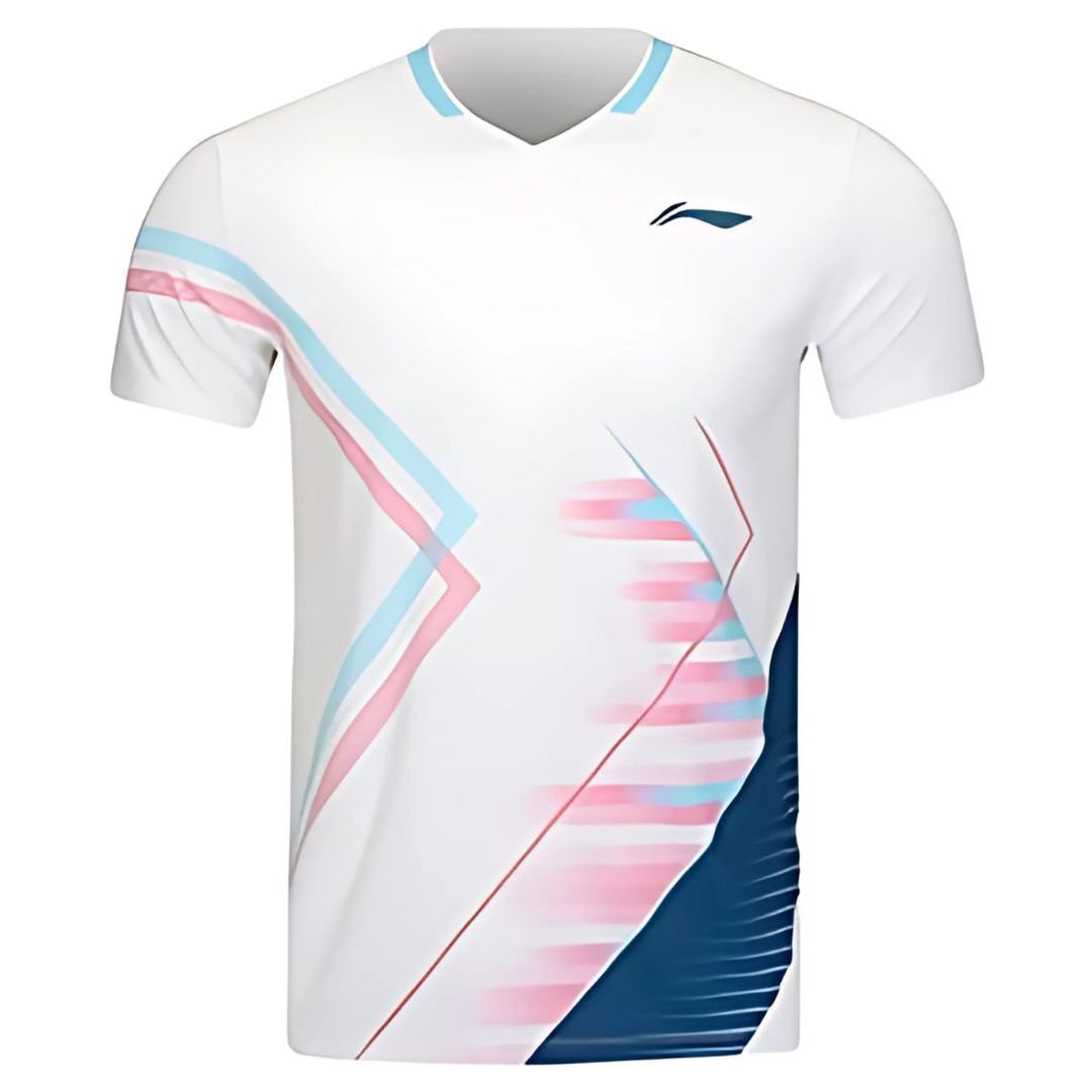 Li-Ning-AAYV051-2-Players-T-shirt-White
