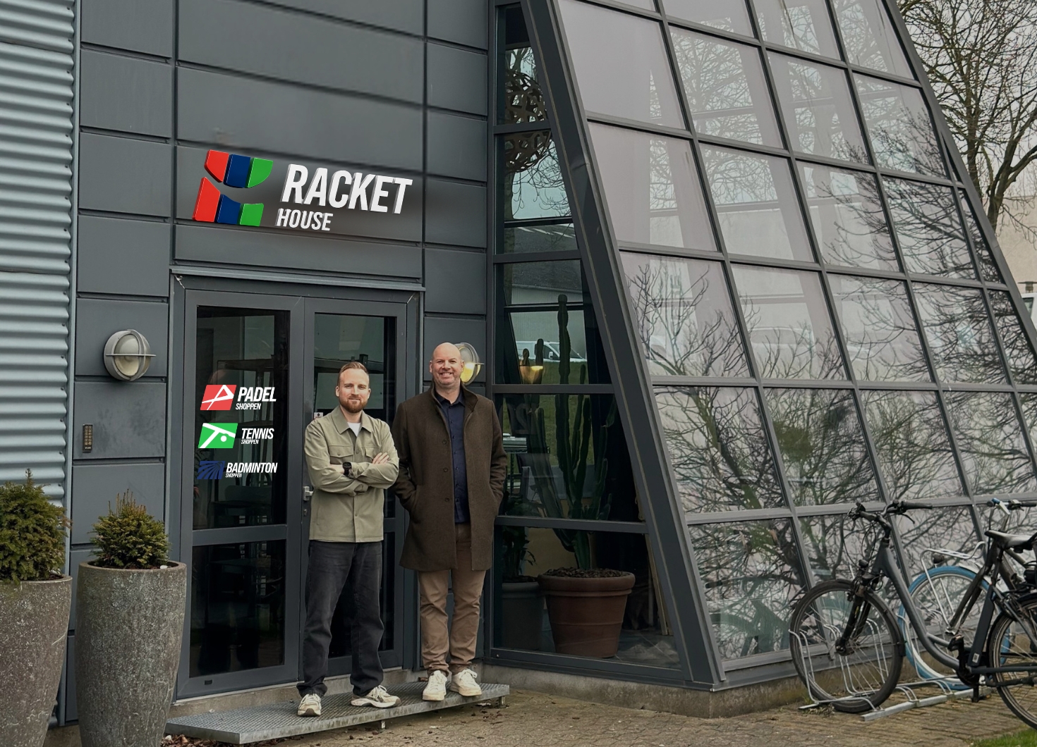 Indgangen til Racket House Odense